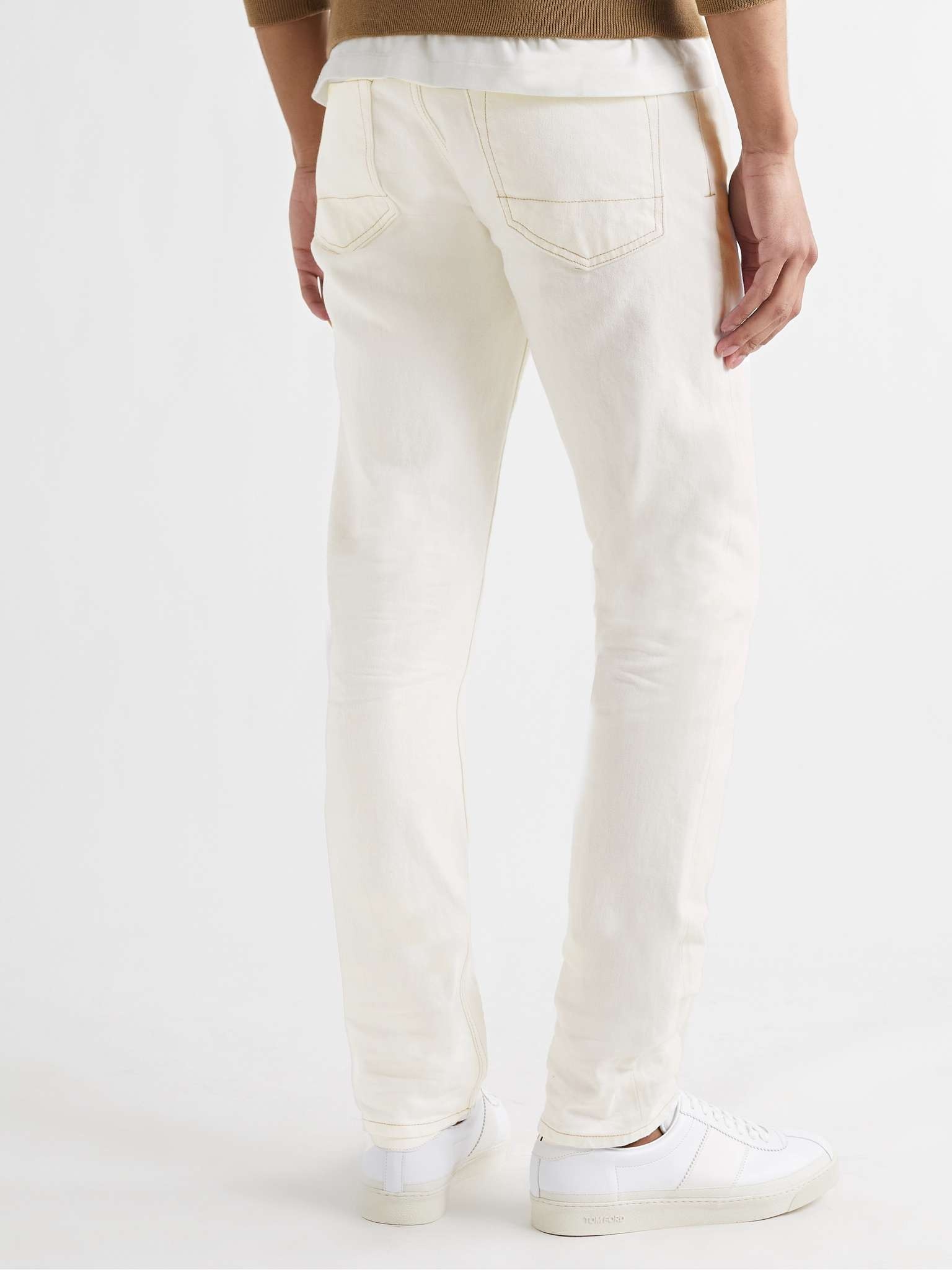 Slim-Fit Selvedge Denim Jeans - 4