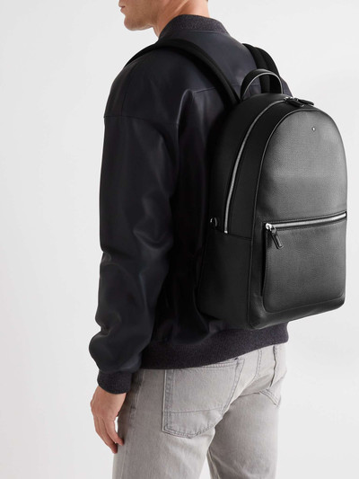 Montblanc Full-Grain Leather Backpack outlook