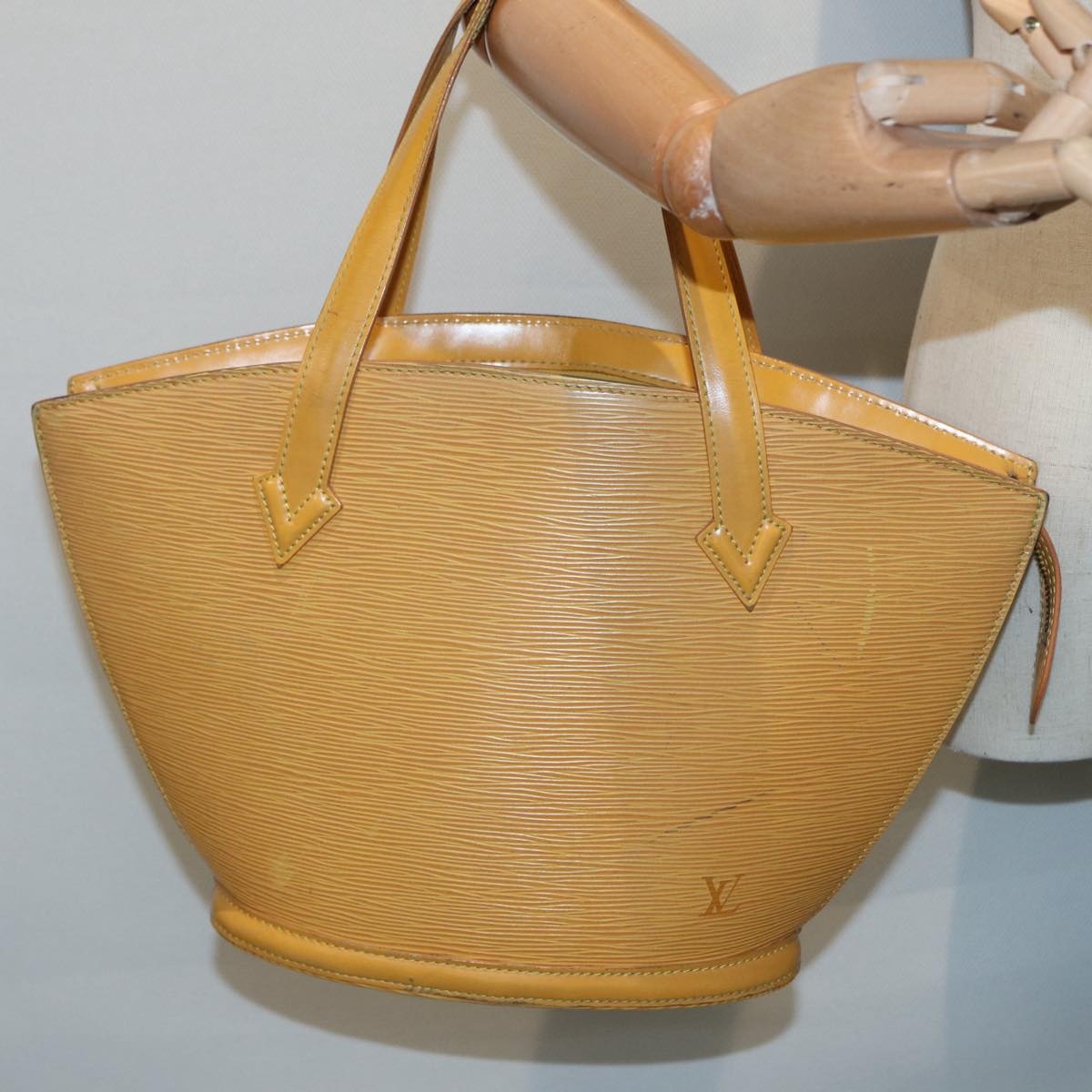 LOUIS VUITTON Epi Saint Jacques Hand Bag Yellow M52279 - 16