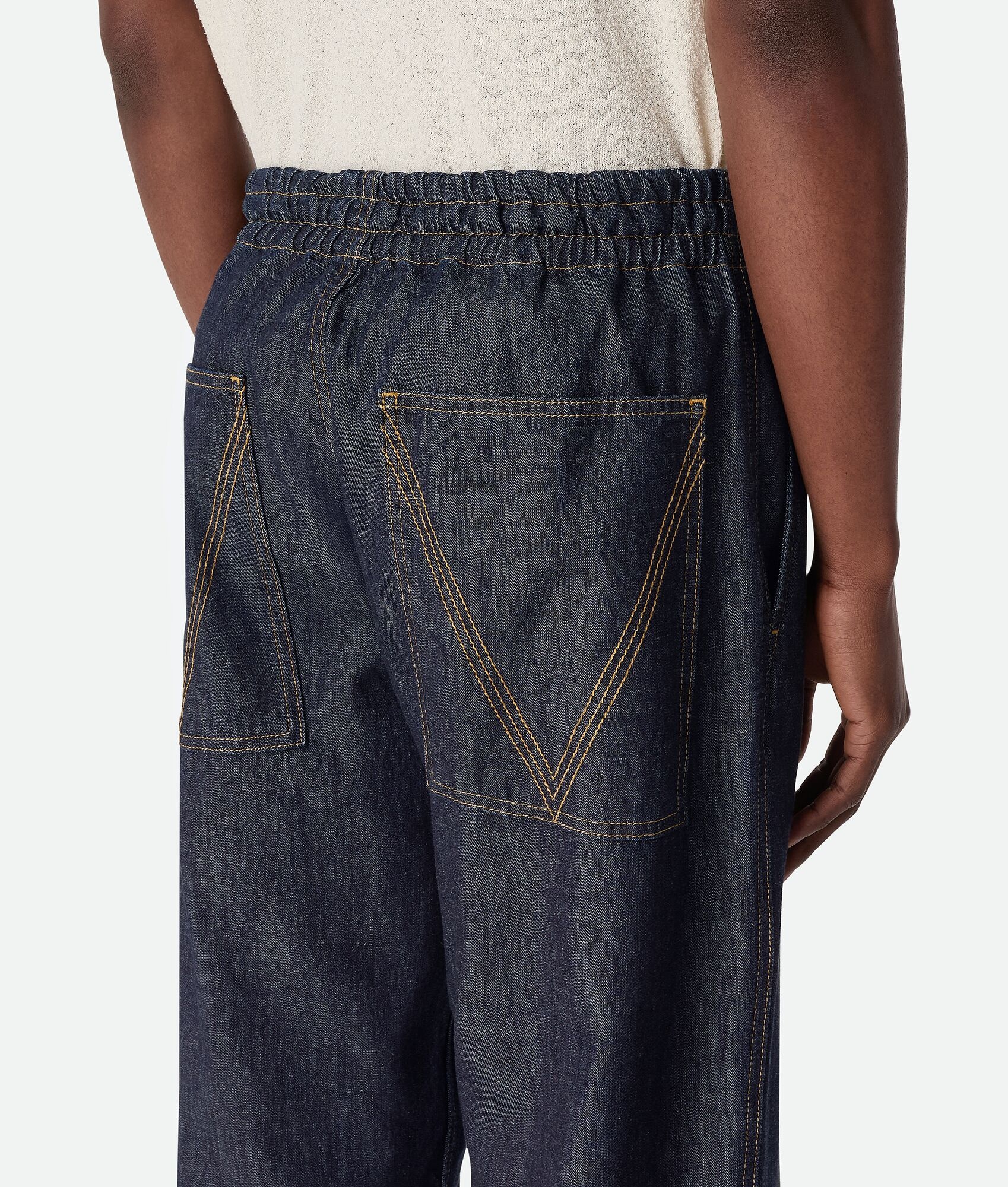 Indigo Straight Jeans - 4