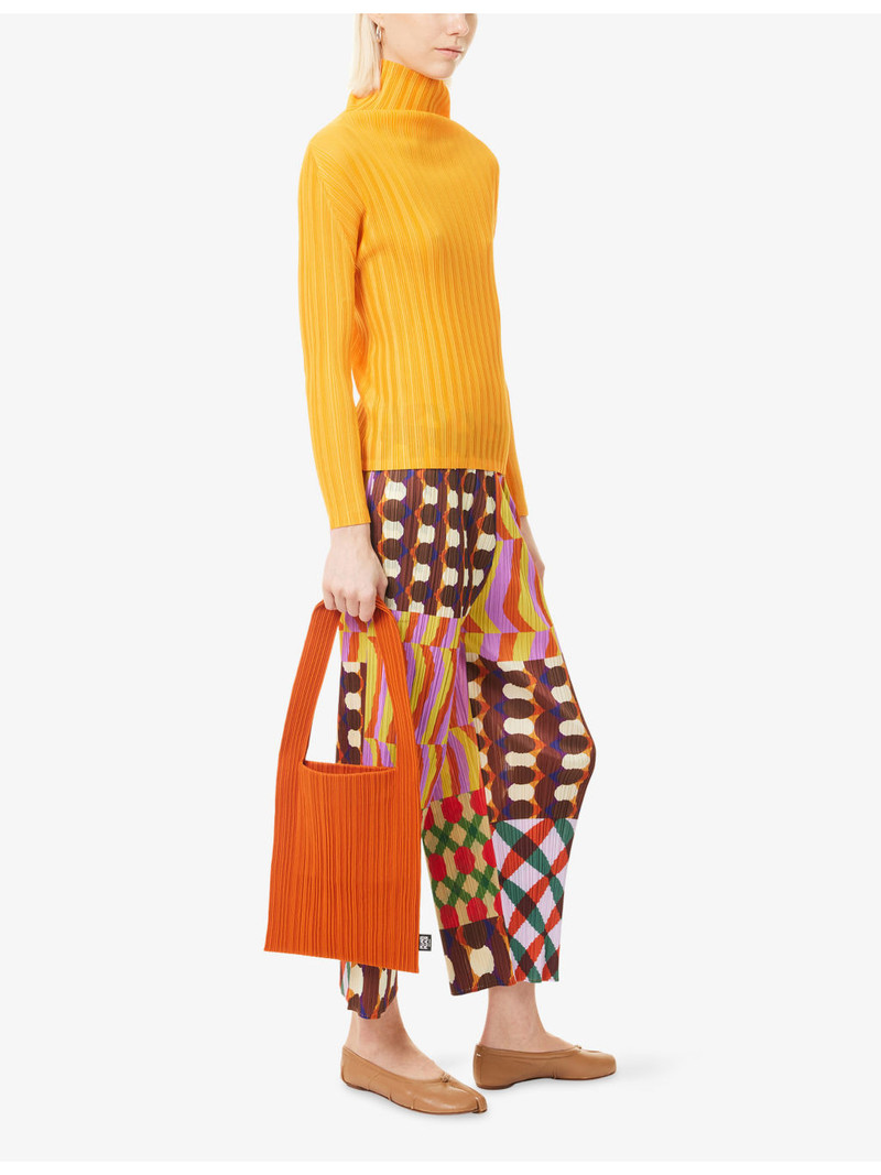 Pleats Please Issey Miyake Monthly Colours Long-Sleeve Knitted Top outlook