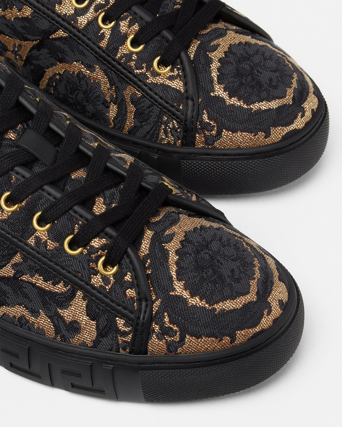 Barocco Jacquard Greca Sneakers - 5