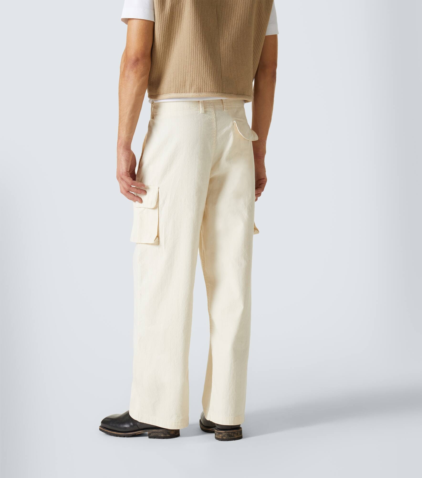 Mount striped cotton cargo pants - 4