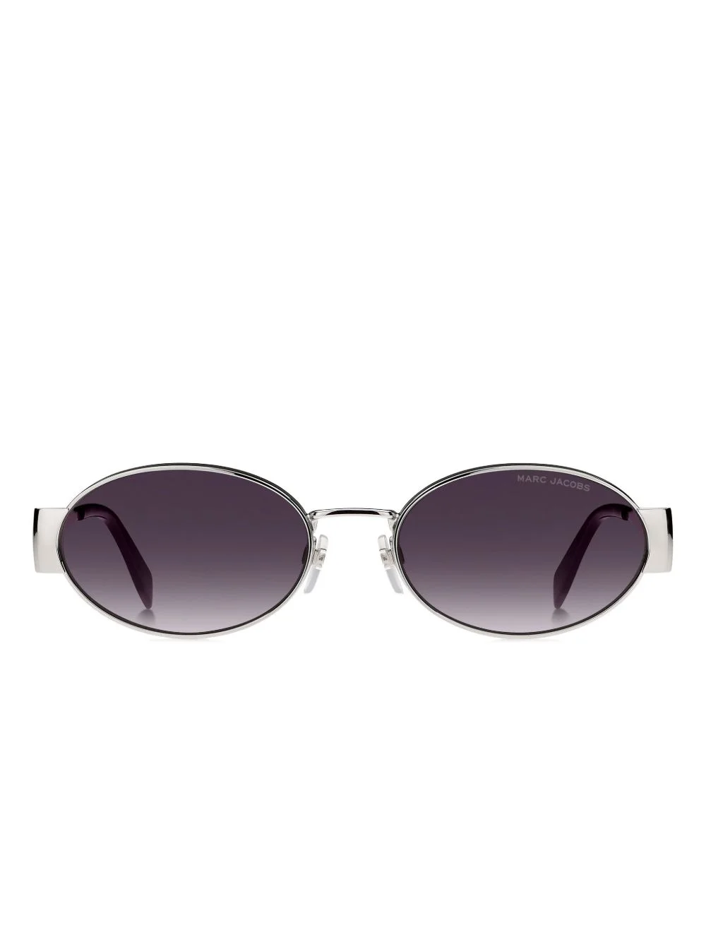 oval-frame sunglasses - 1