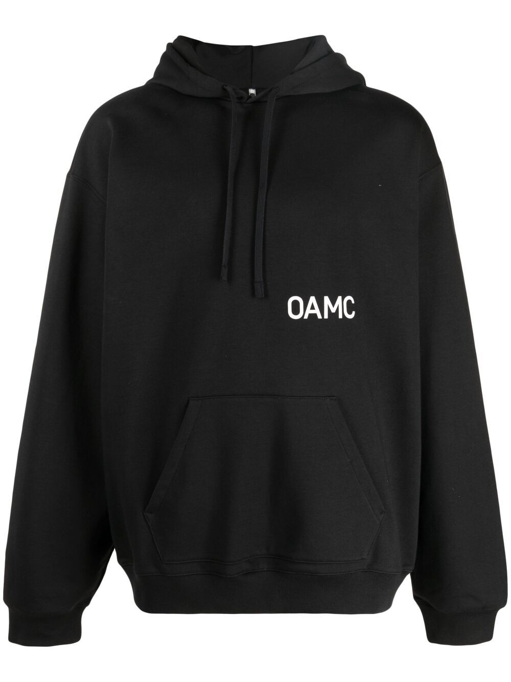 logo print pullover hoodie - 1