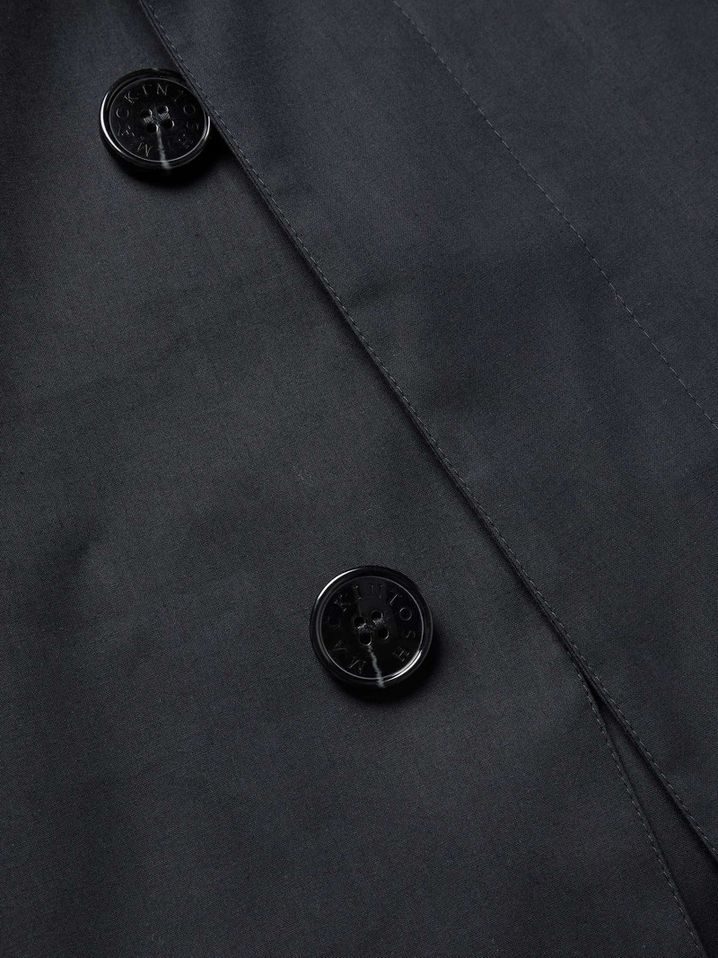 Cambridge Bonded Cotton Hooded Trench Coat 3