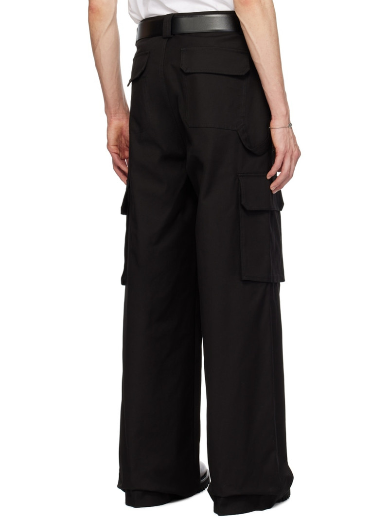 Black Hammer Loop Cargo Pants 3