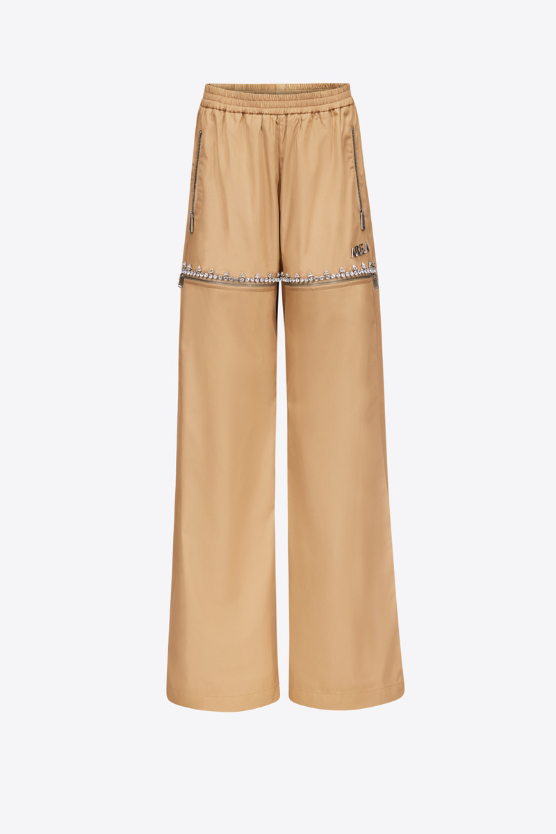 CRYSTAL SLIT TRACK PANT - 1