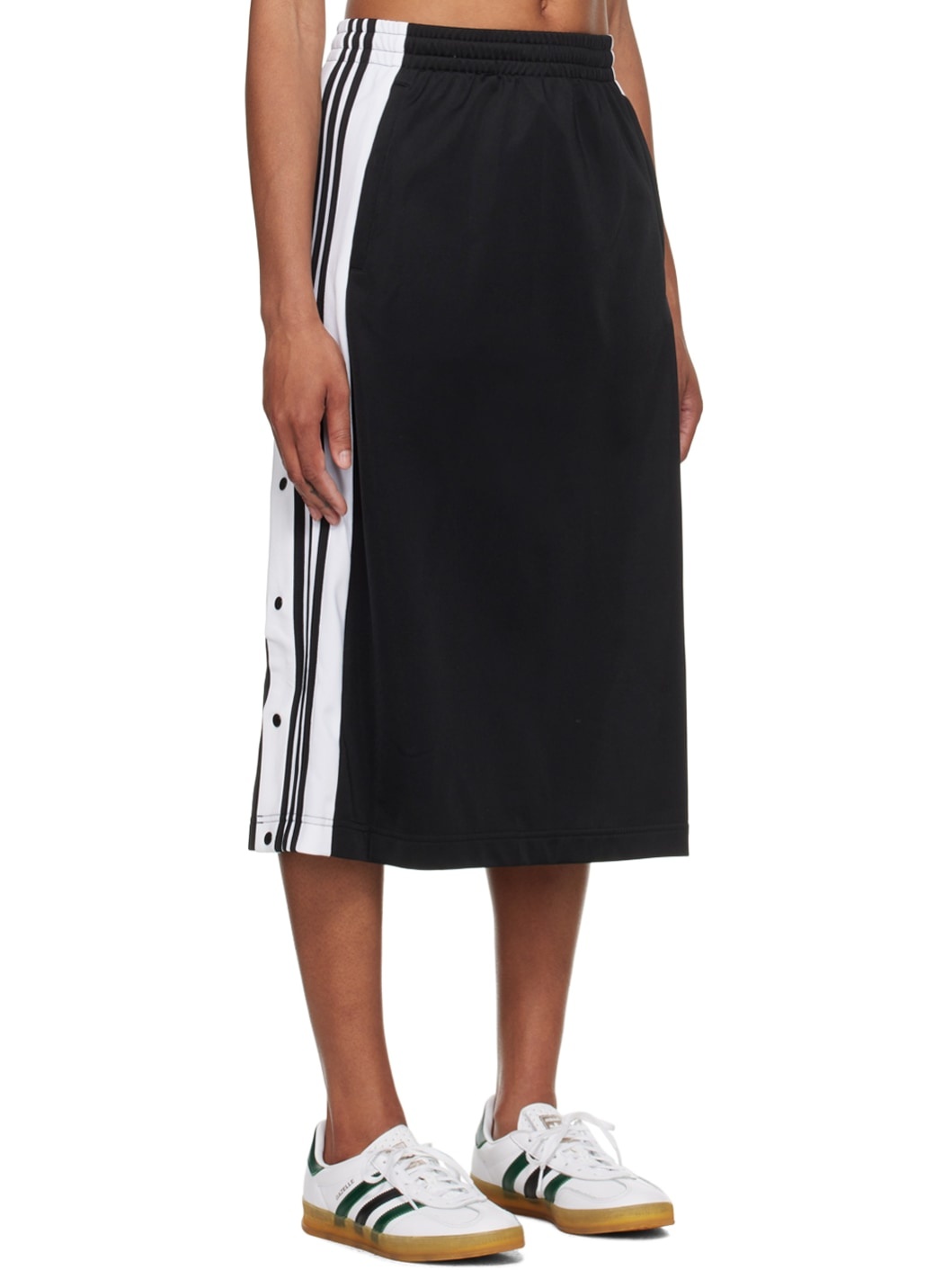 Black Adibreak Midi Skirt - 2