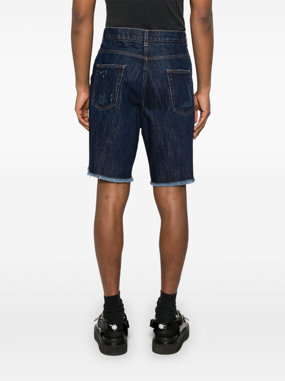 denim shorts - 4