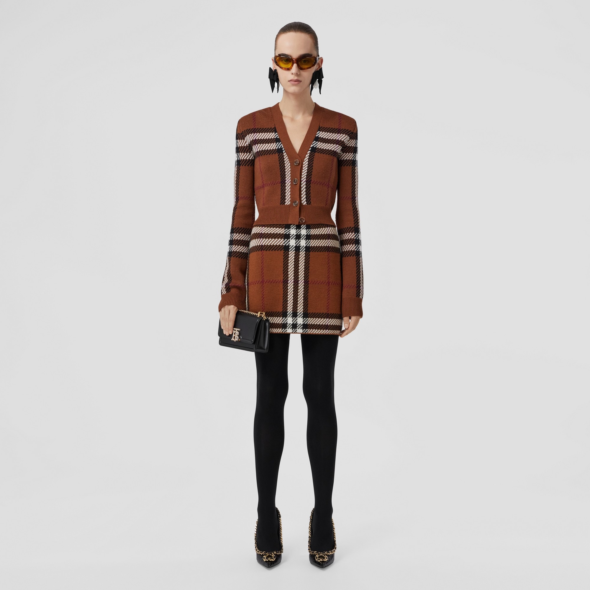 Burberry Pleated Monogram Shirt Dress - Farfetch  Tie waist shirt dress, Shirt  dress, British outfits