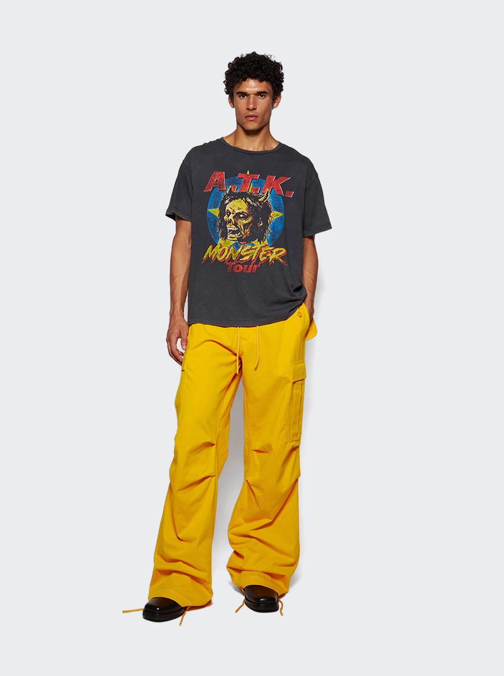 Atk Monster Tour Tee Vintage Black - 5