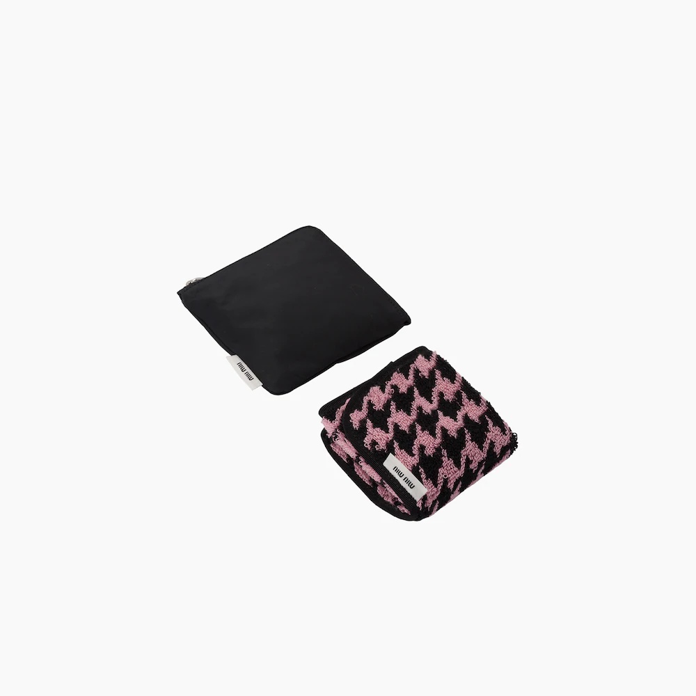 Faille beach towel pouch - 2