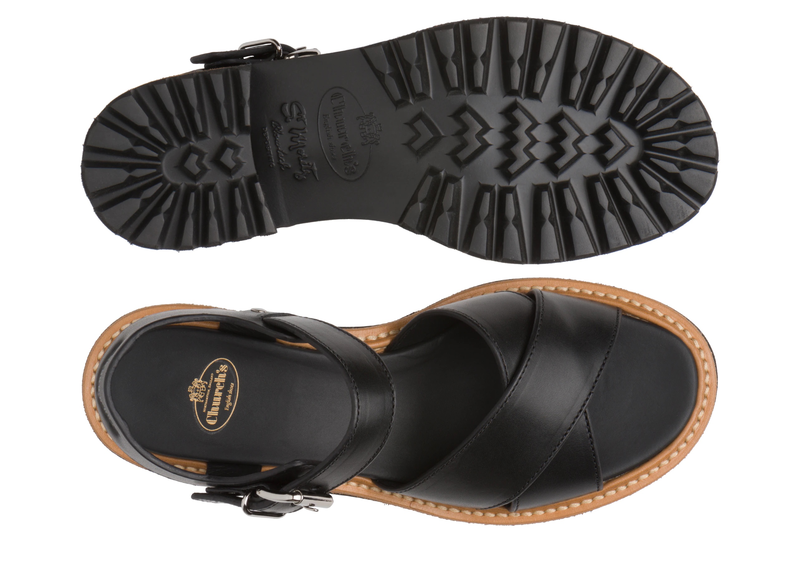 Gaia
Monteria Calf Lightweight Sandal Black - 3