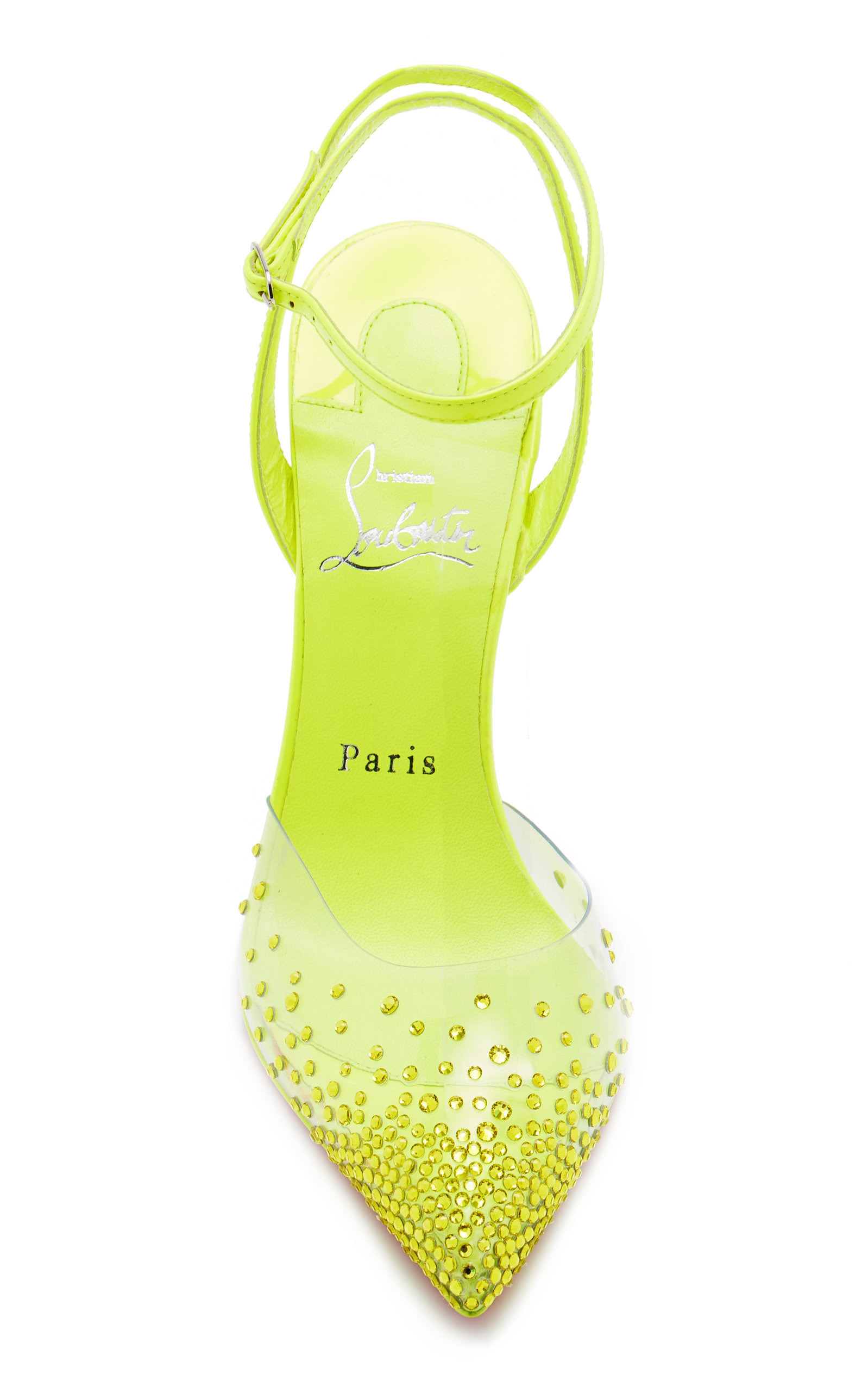 Spikaqueen Patent Leather and PVC Pumps yellow - 3