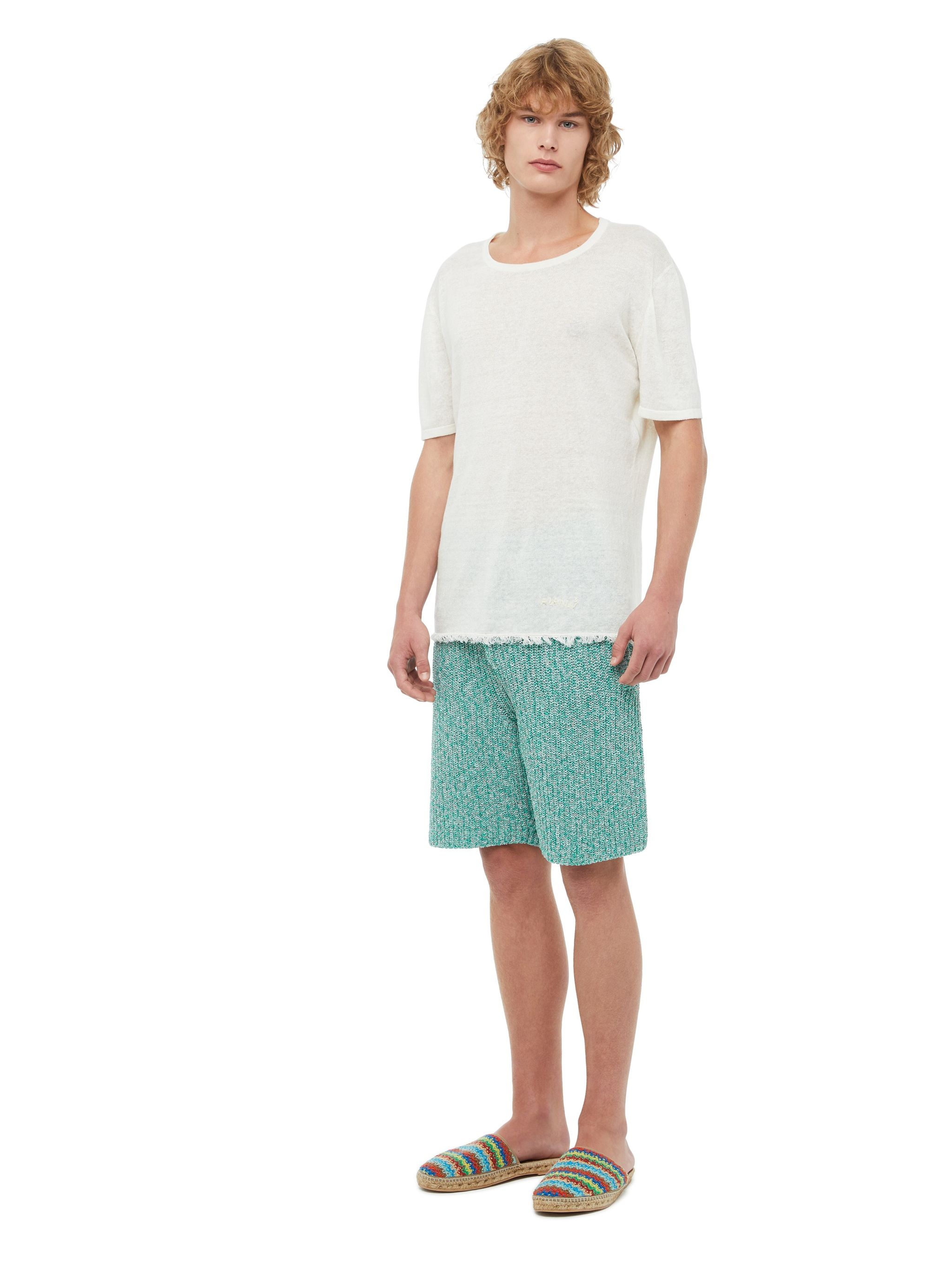 Linen Knit T-Shirt - 5