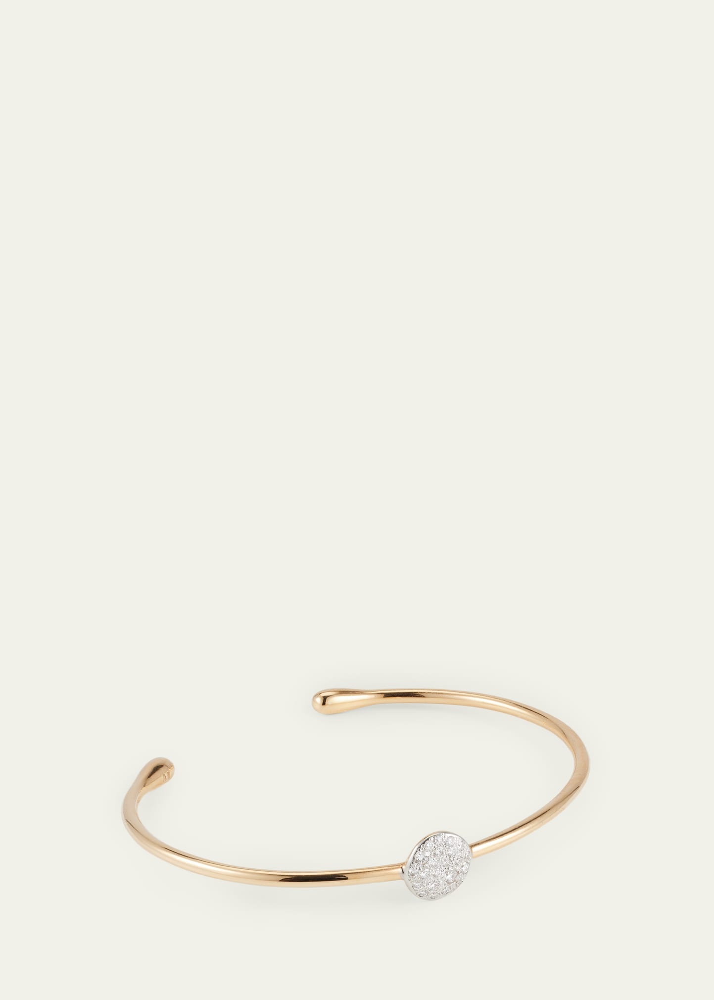 Sabbia White Diamond Station Bracelet in 18K Rose Gold - 3