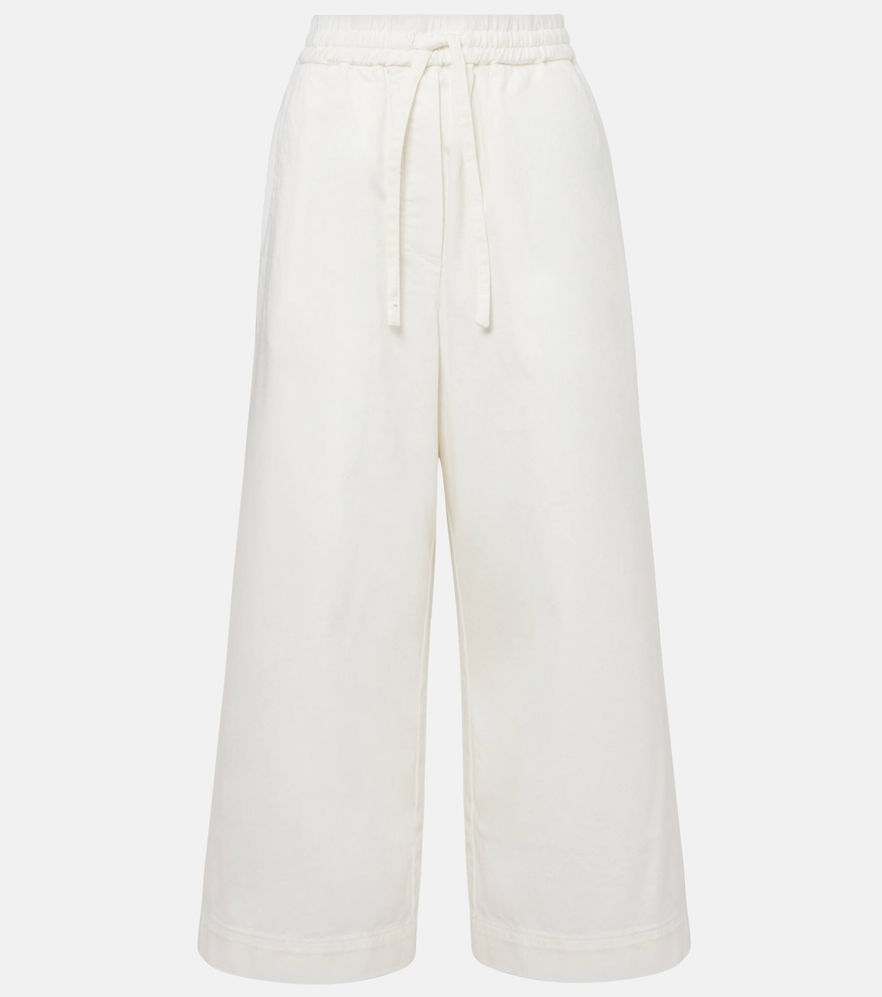 Paula's Ibiza cotton wide-leg pants - 1