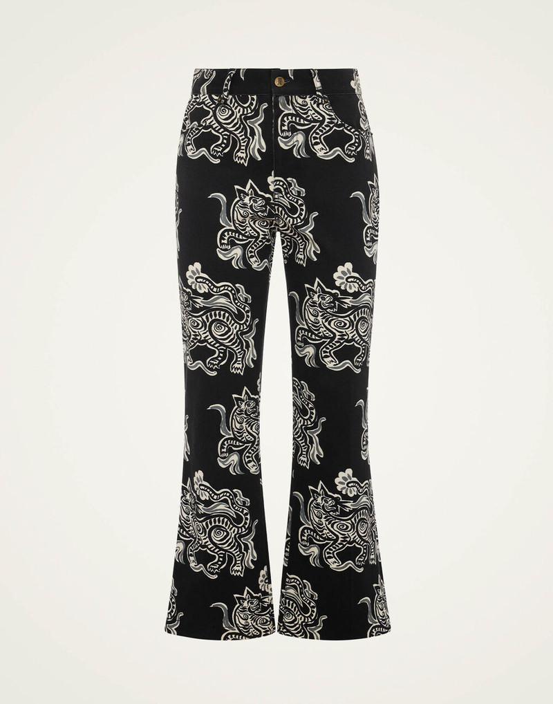 The Cropped Flare Jean 1
