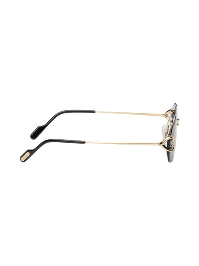 Cartier Gold 'Classic C de Cartier' Sunglasses outlook