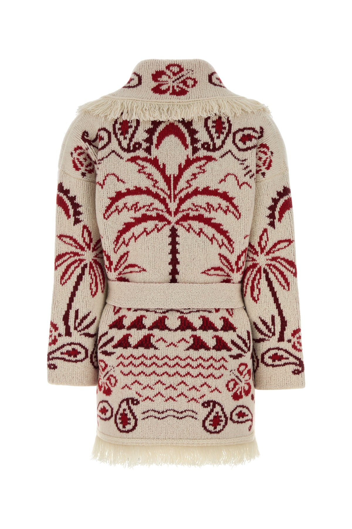 Embroidered wool blend Glimpse Of Eden cardigan - 2