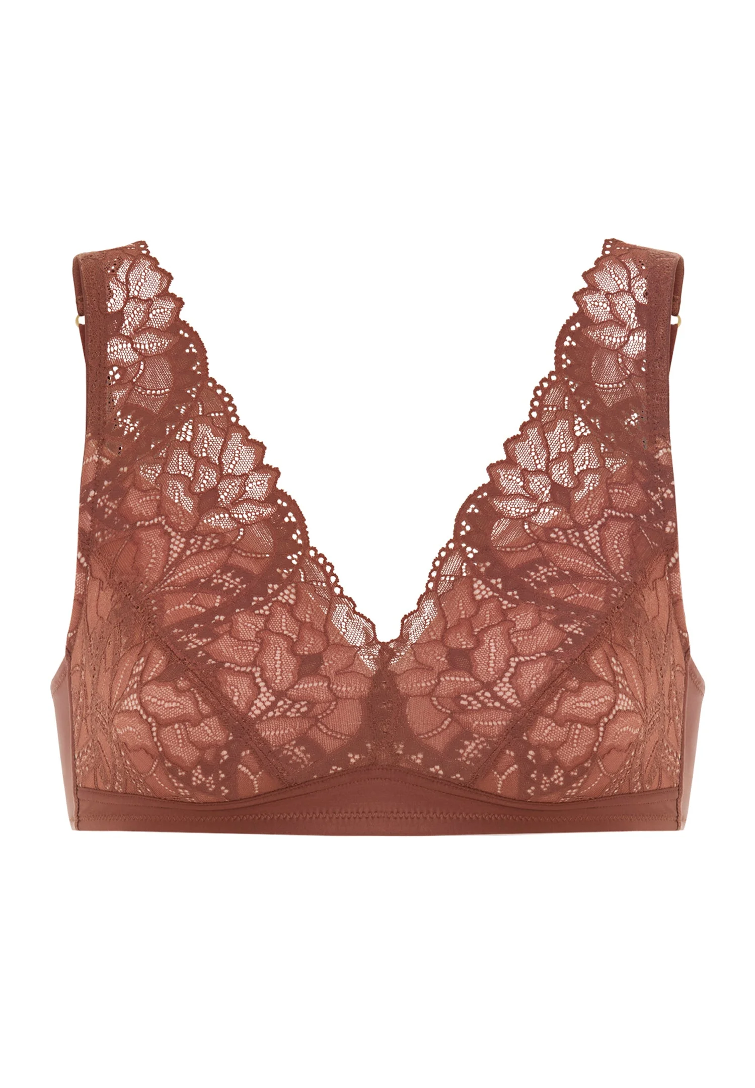 Azelia Lace Trim Soft Cup Spacer Bra - 1