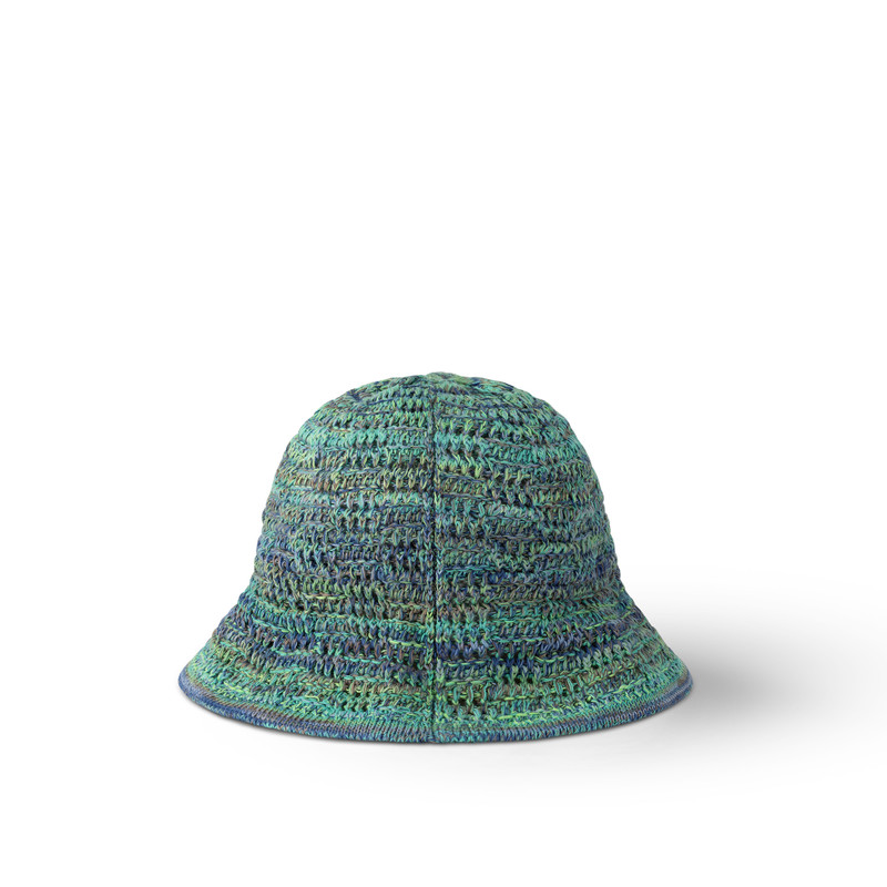 Damier Palm Tree Crochet Hat 3