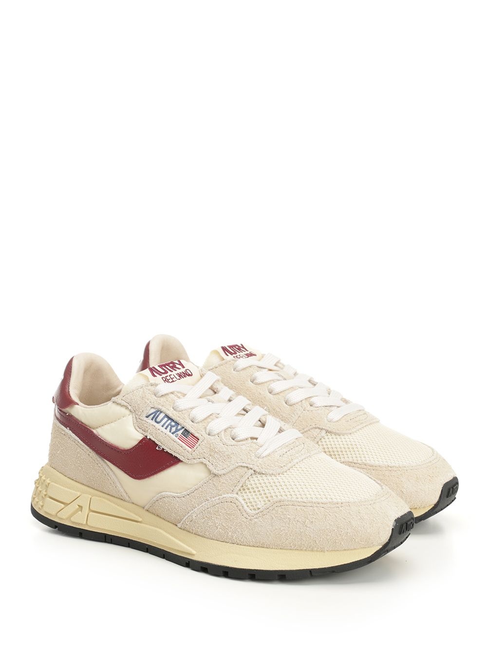 Reelwind Low Wom Ut12 Suede/Net Plugh/Zephyr Sneakers Rose - 2