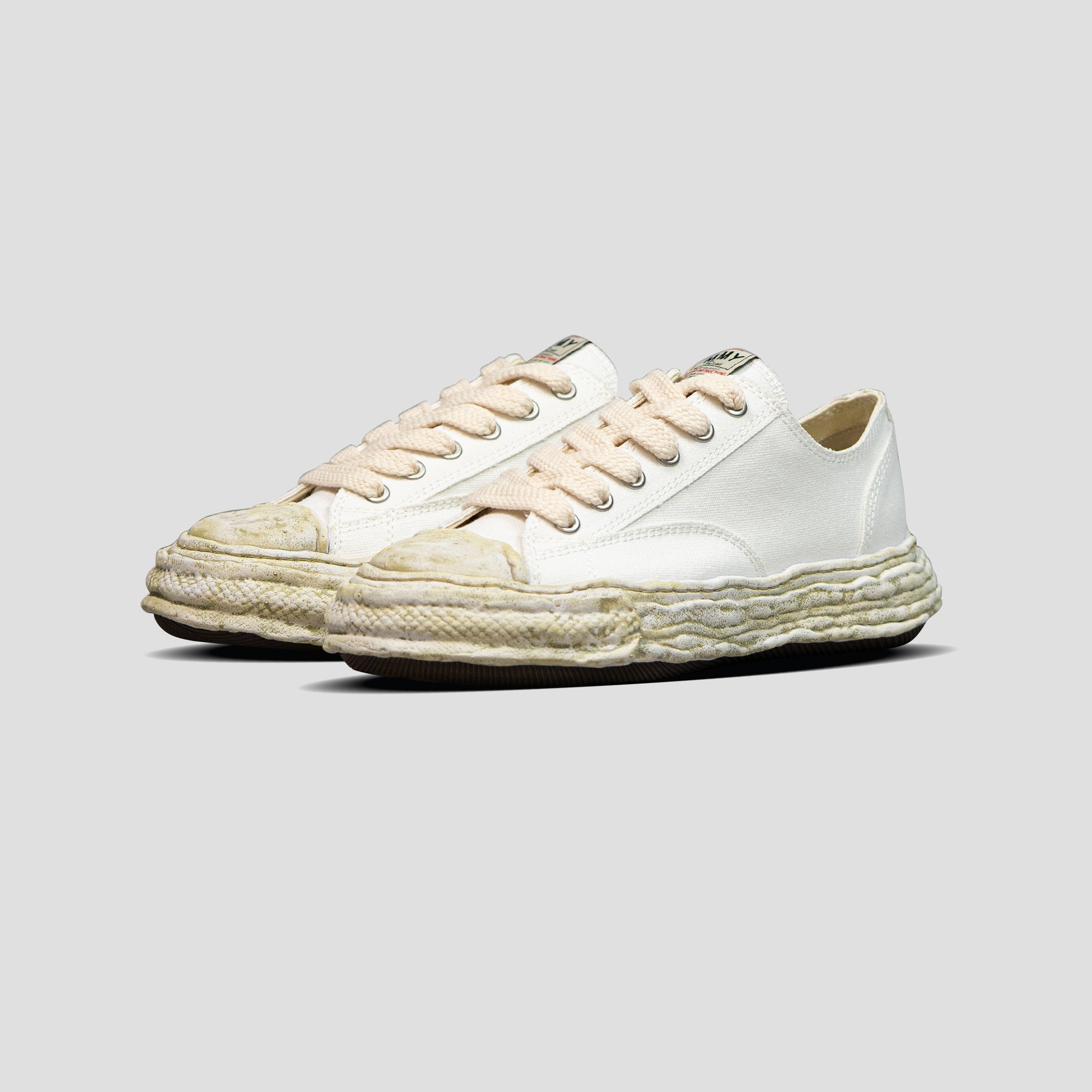 PETERSON 23 OG SOLE LOW-TOP VINTAGE TREATMENT SNEAKERS - 2