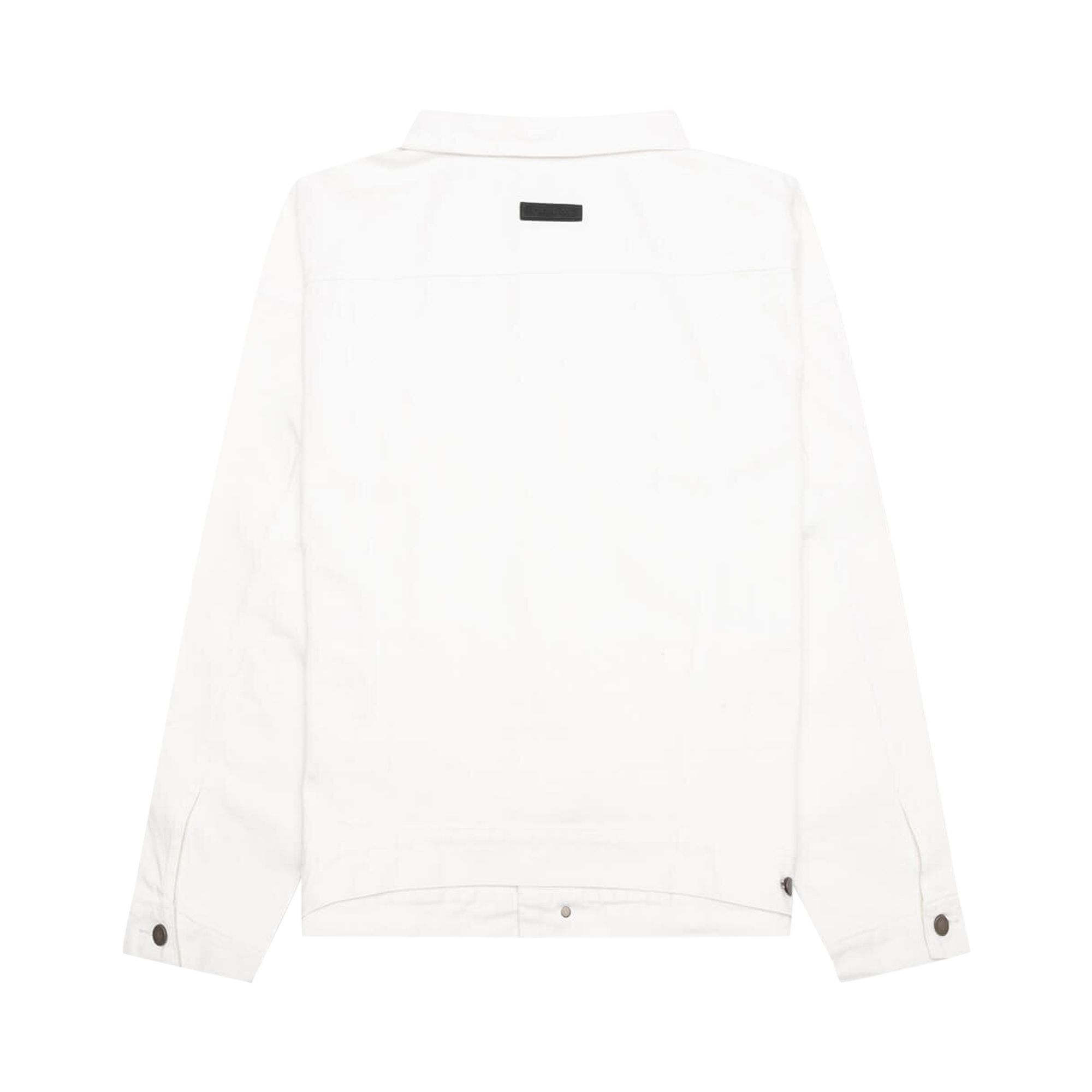 Fear of God Essentials Denim Jacket 'Cloud Dancer' - 2