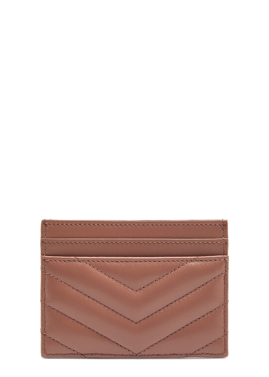 Saint Laurent Cassandre Quilted Leather Card Holder - 2