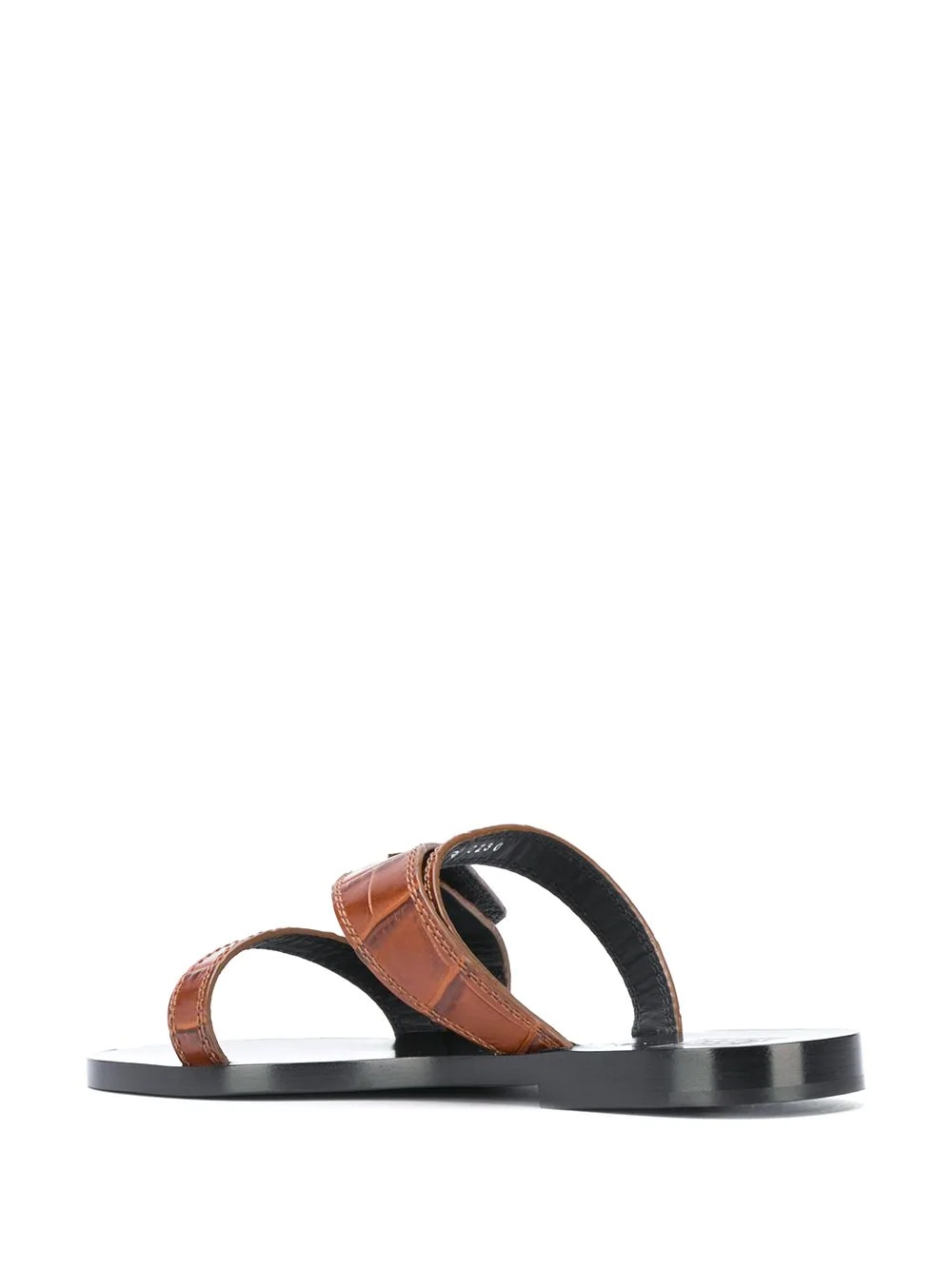 leather wrap sandals - 3