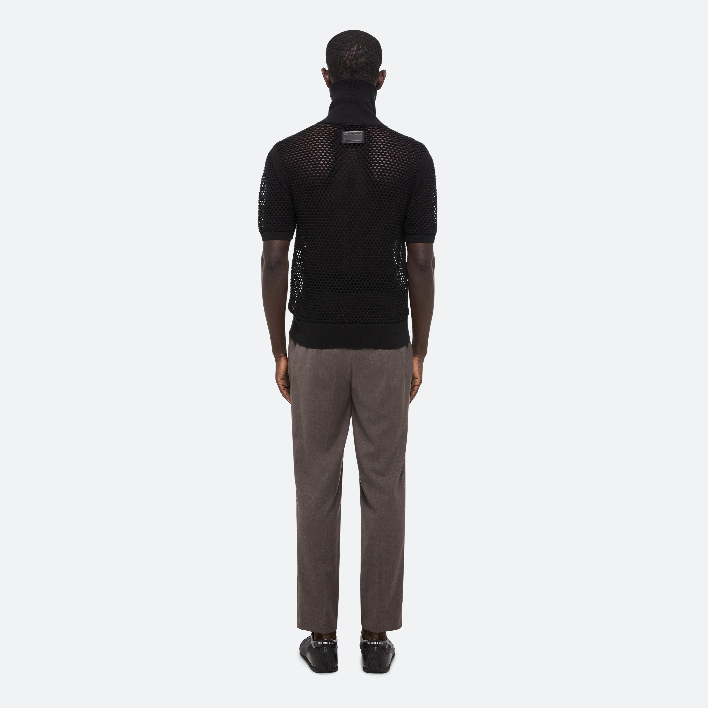 QUARTER-ZIP MESH SHIRT - 5