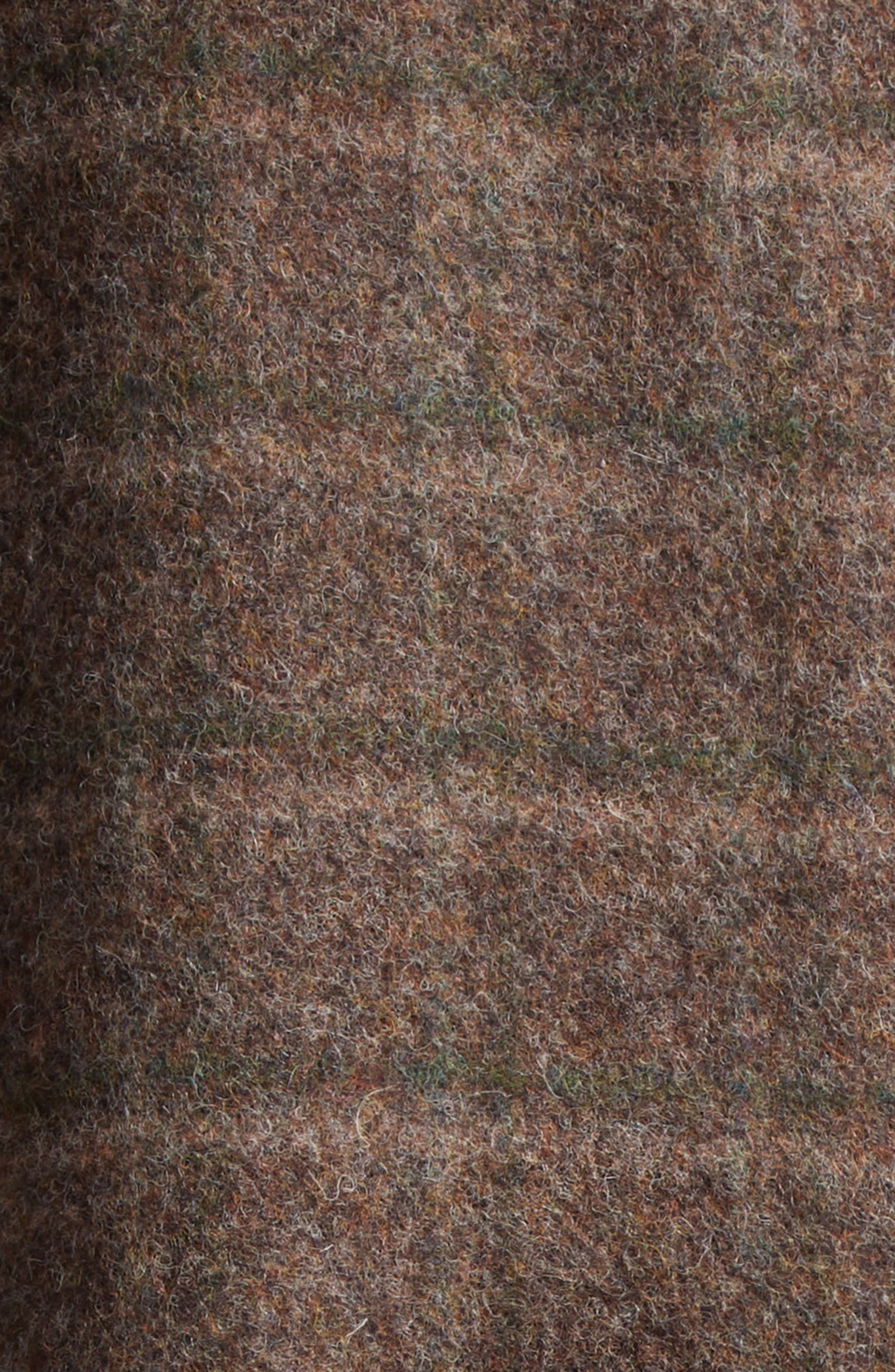 OUR LEGACY Whale Plaid Wool Coat in Dorf Check Boiled Alp Wool at Nordstrom - 5