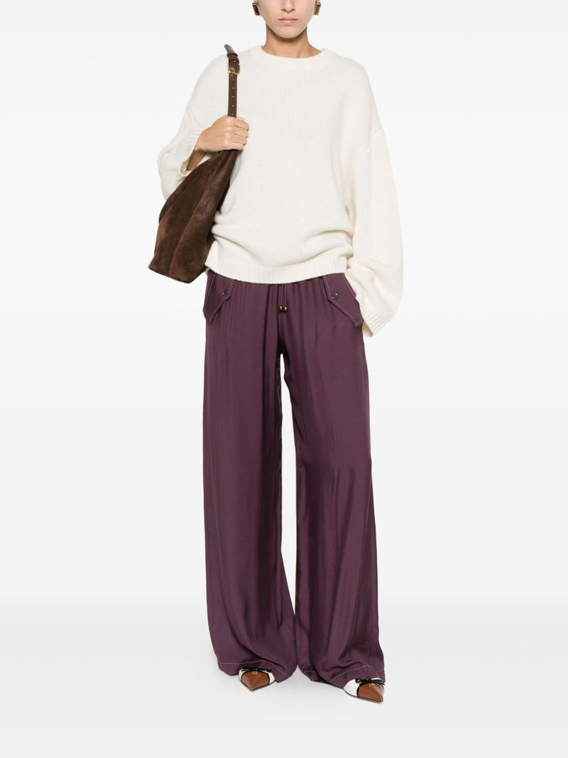 PINKO drawstring-fastening trousers outlook