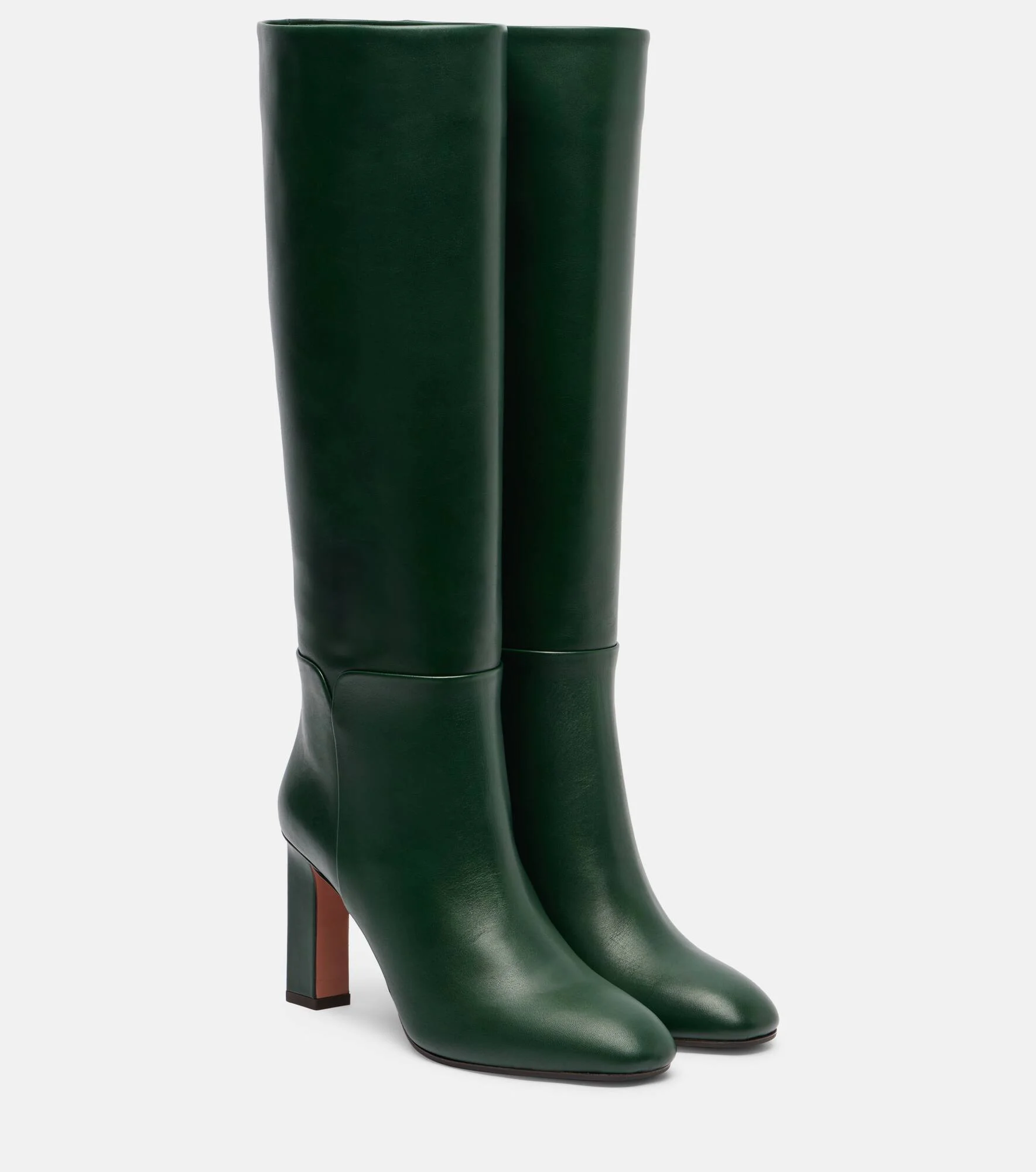 Sellier 85 leather knee-high boots - 1