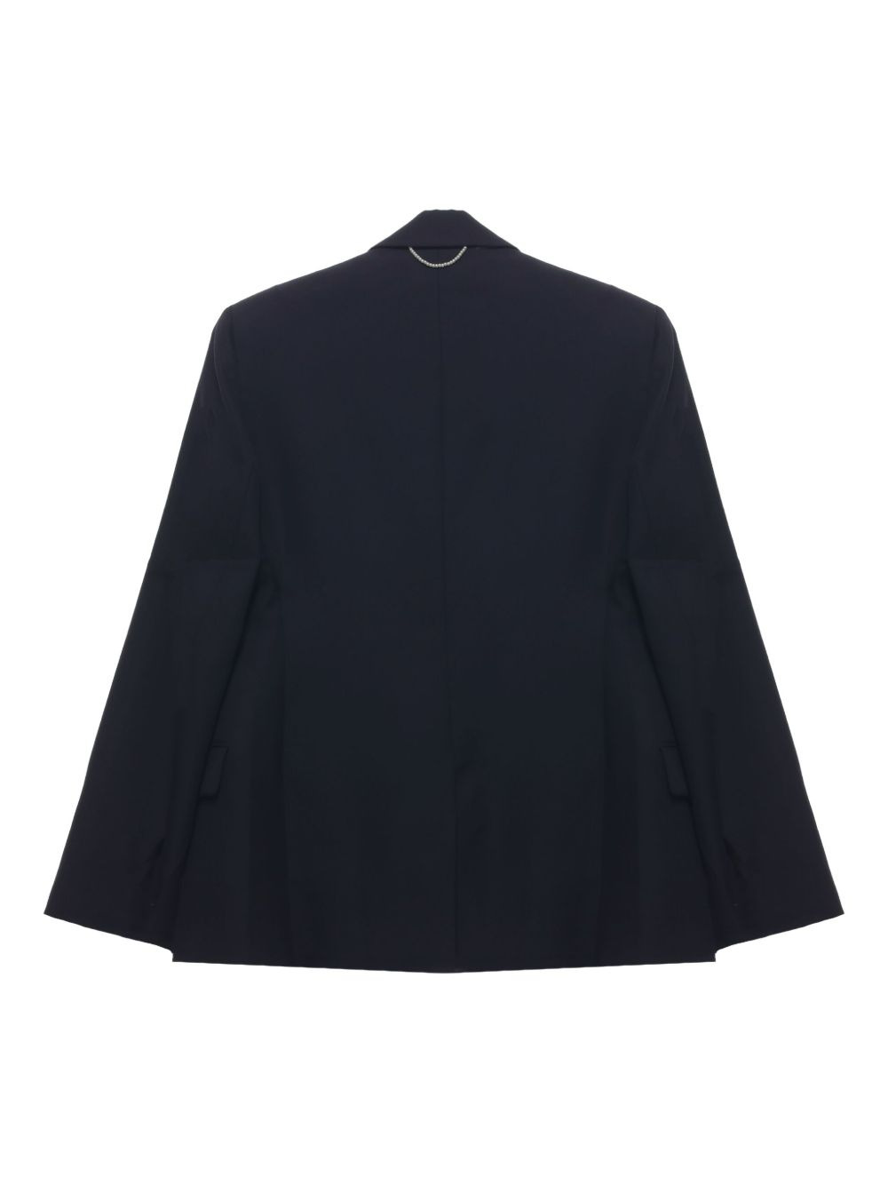 double-breasted wool jacket - 5