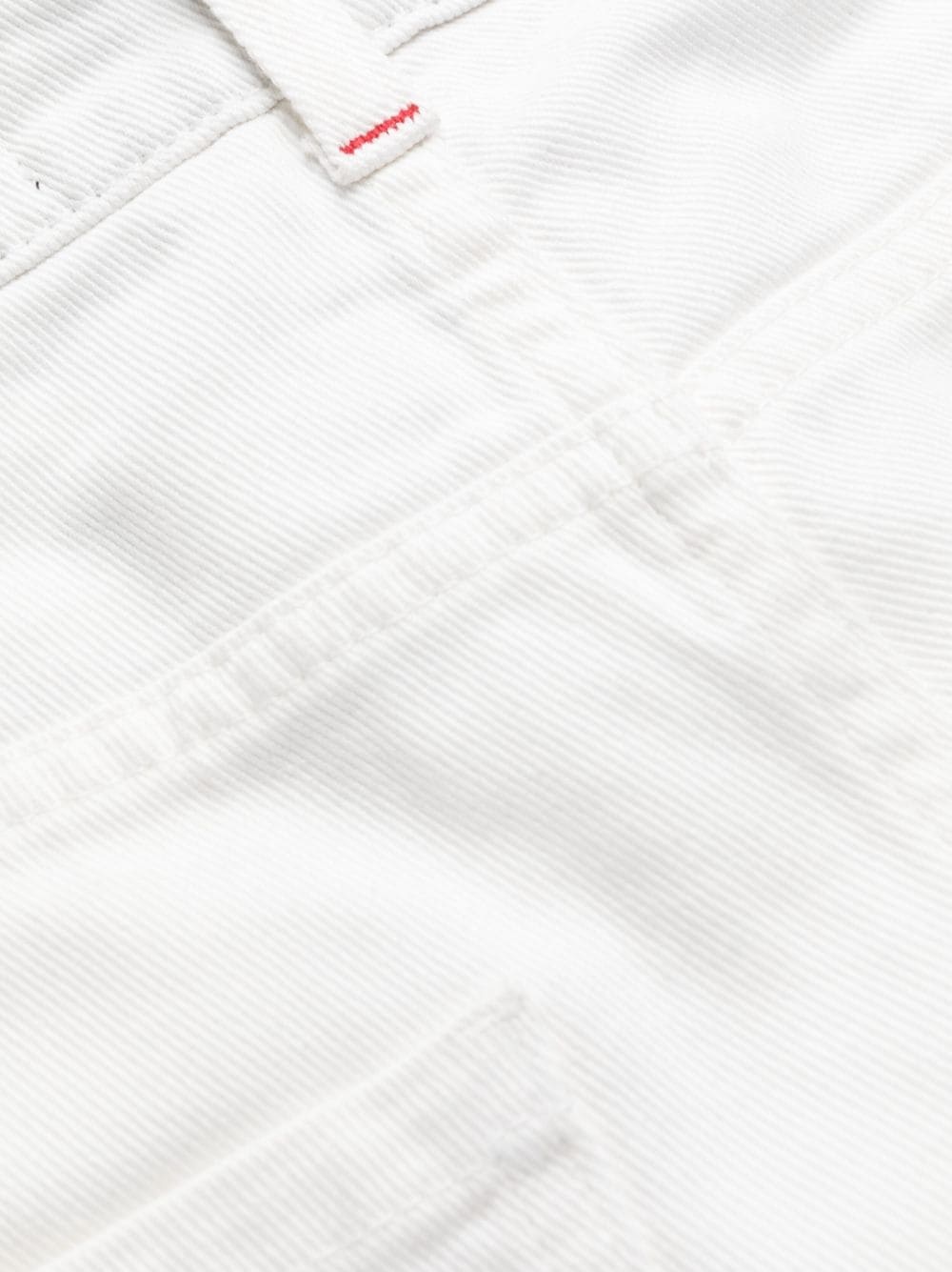 logo-plaque slim-cut trousers - 7