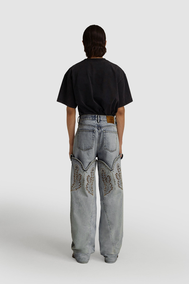 Cowboy High Cuff Jeans 5