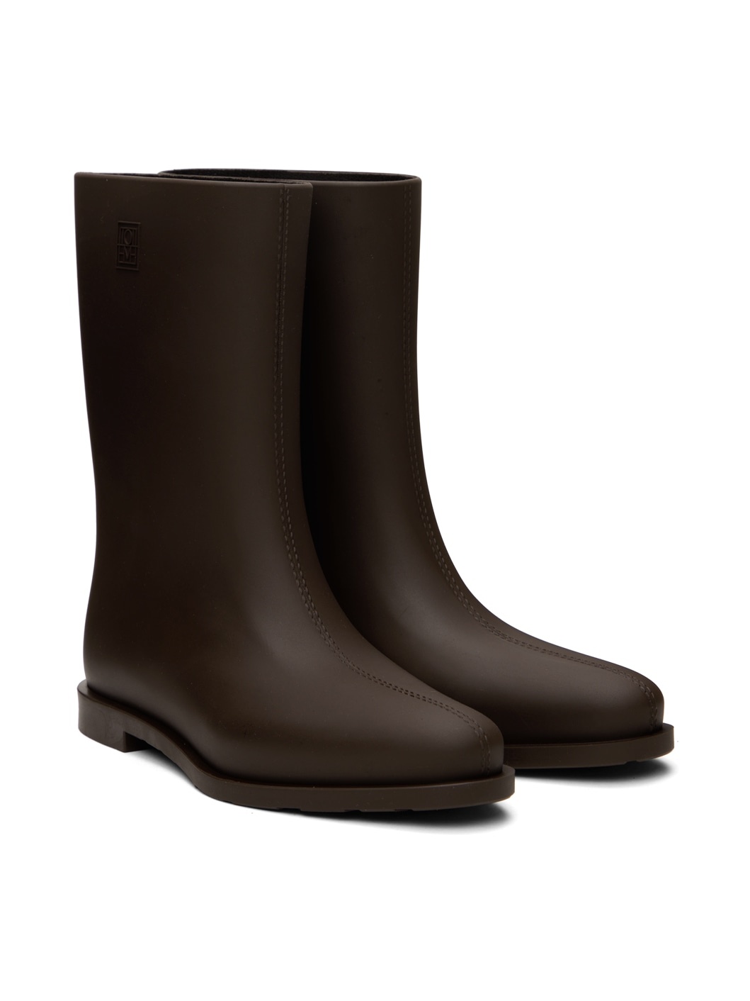 Brown 'The Rain Boot' Boots - 4