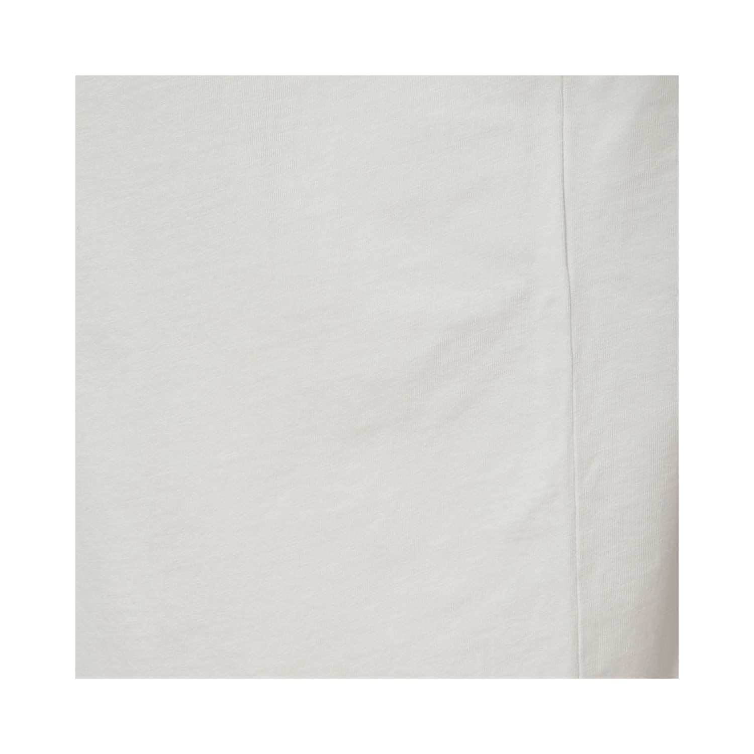 WHITE COTTON T-SHIRT - 4