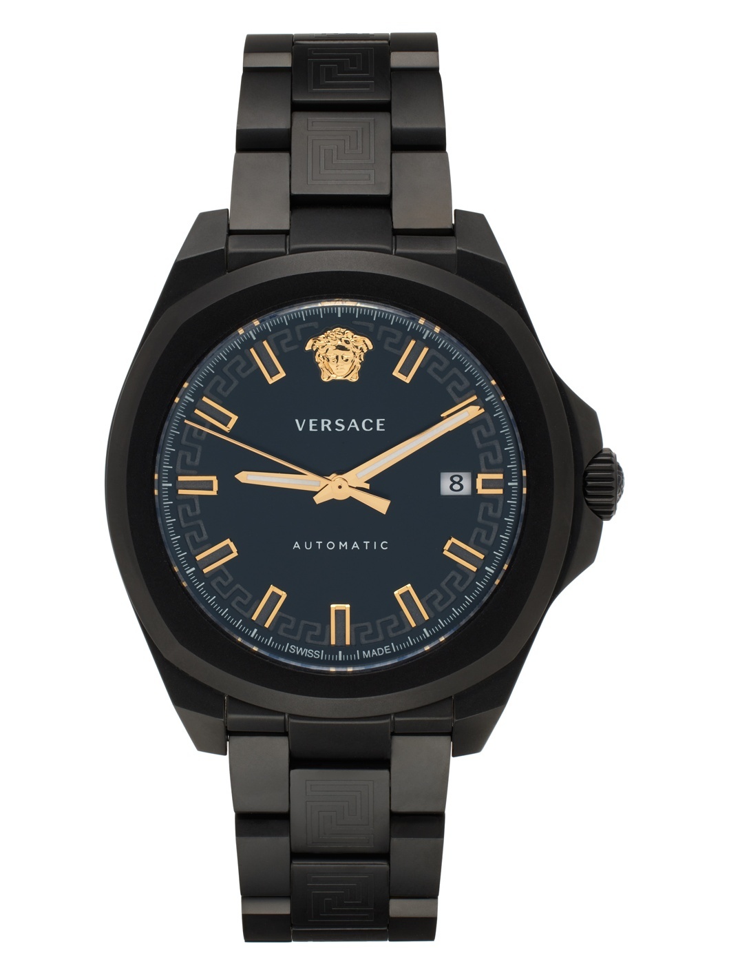 Black Geo Automatic Watch - 1