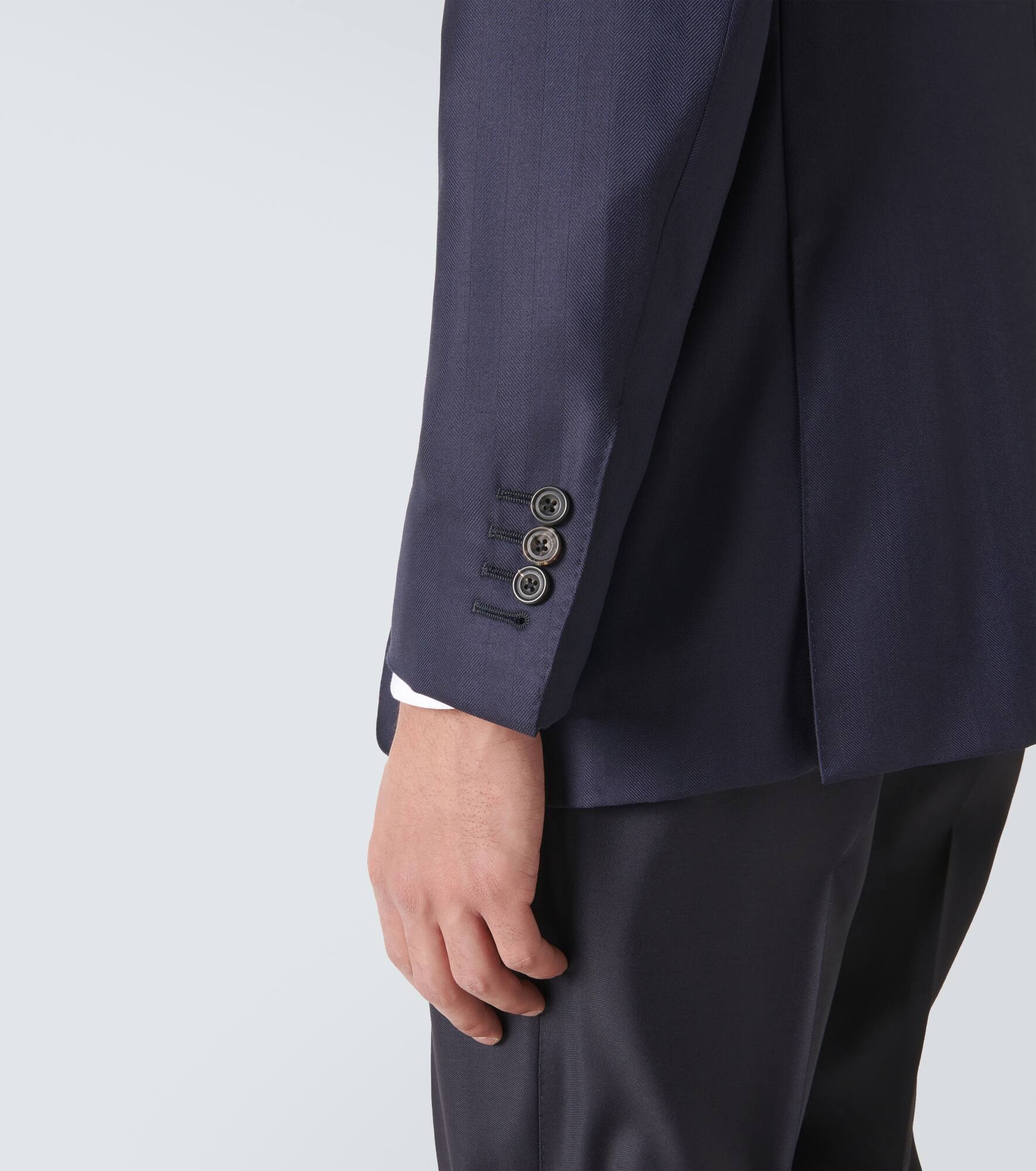 Wool suit jacket - 6