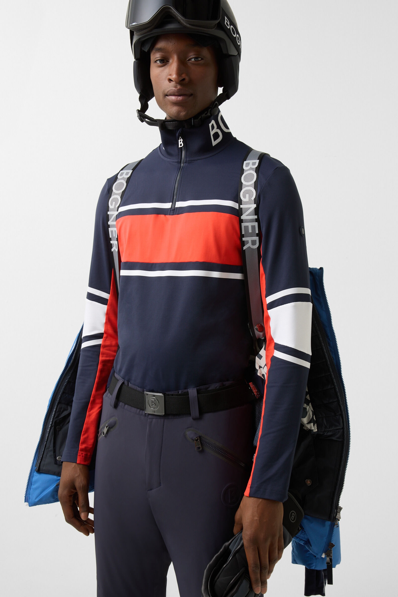 Zayn Down ski jacket in Blue - 6