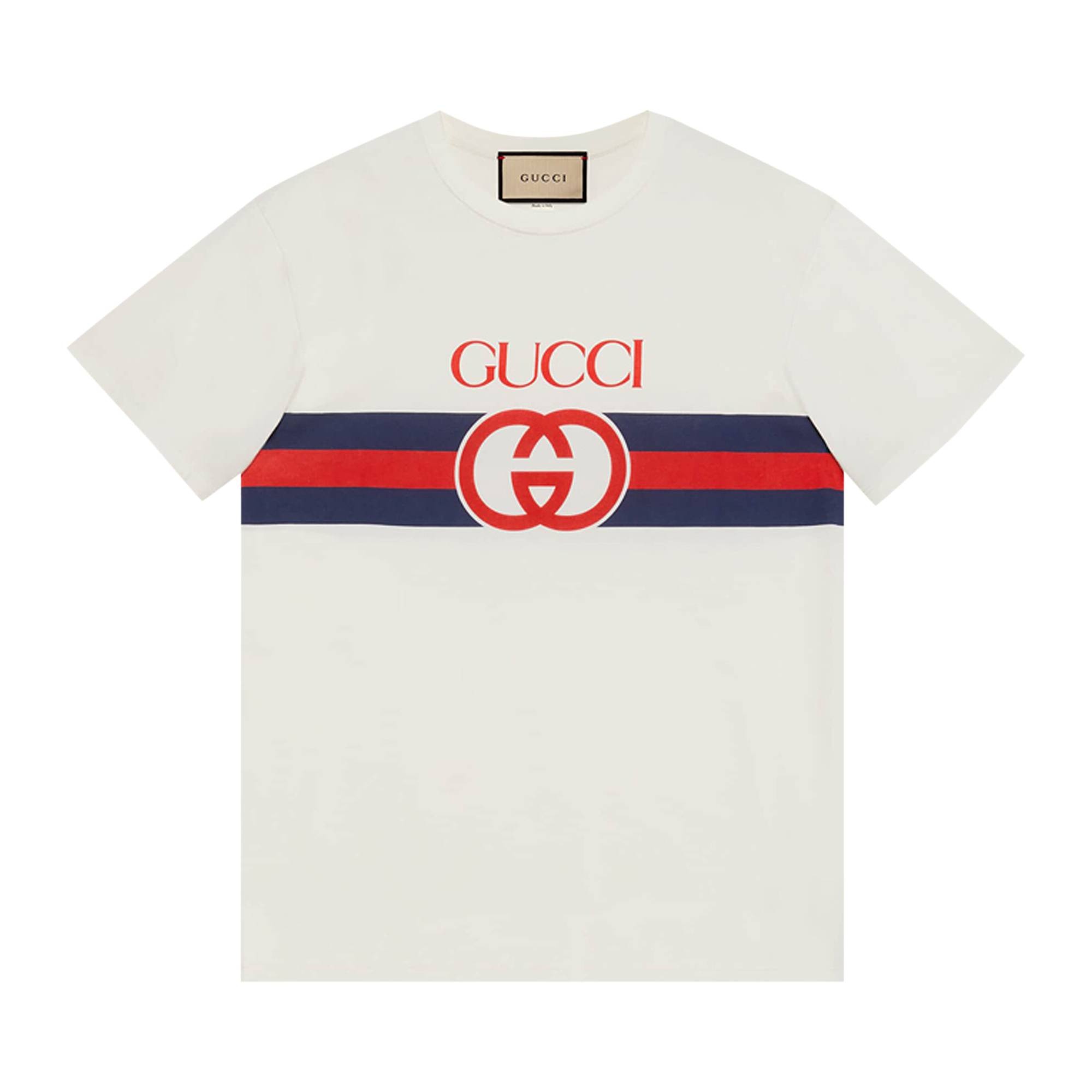 Gucci Interlocking G T-Shirt 'White' - 1