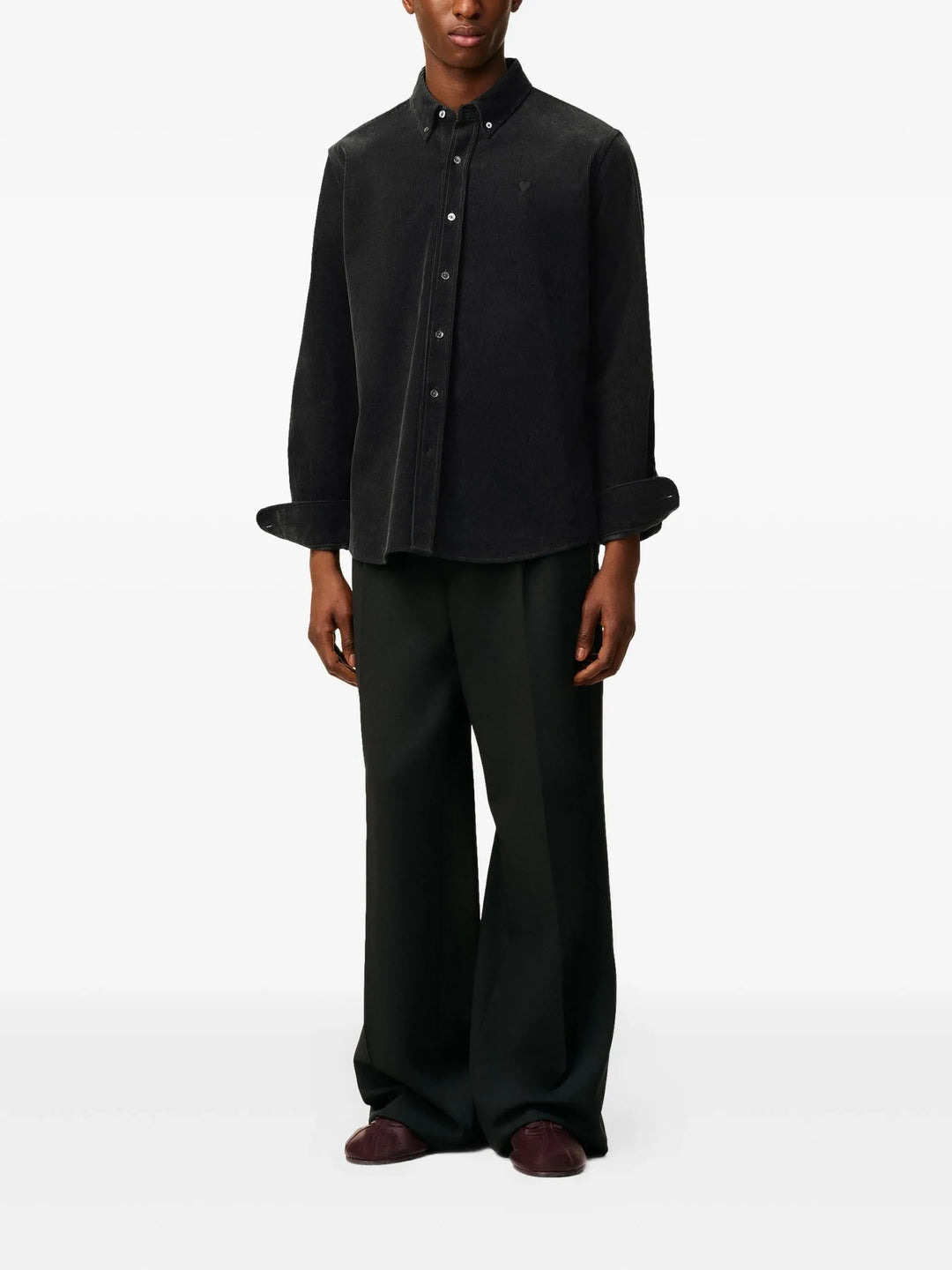 Classic Fit Corded Tonal Adc Shirt - 2
