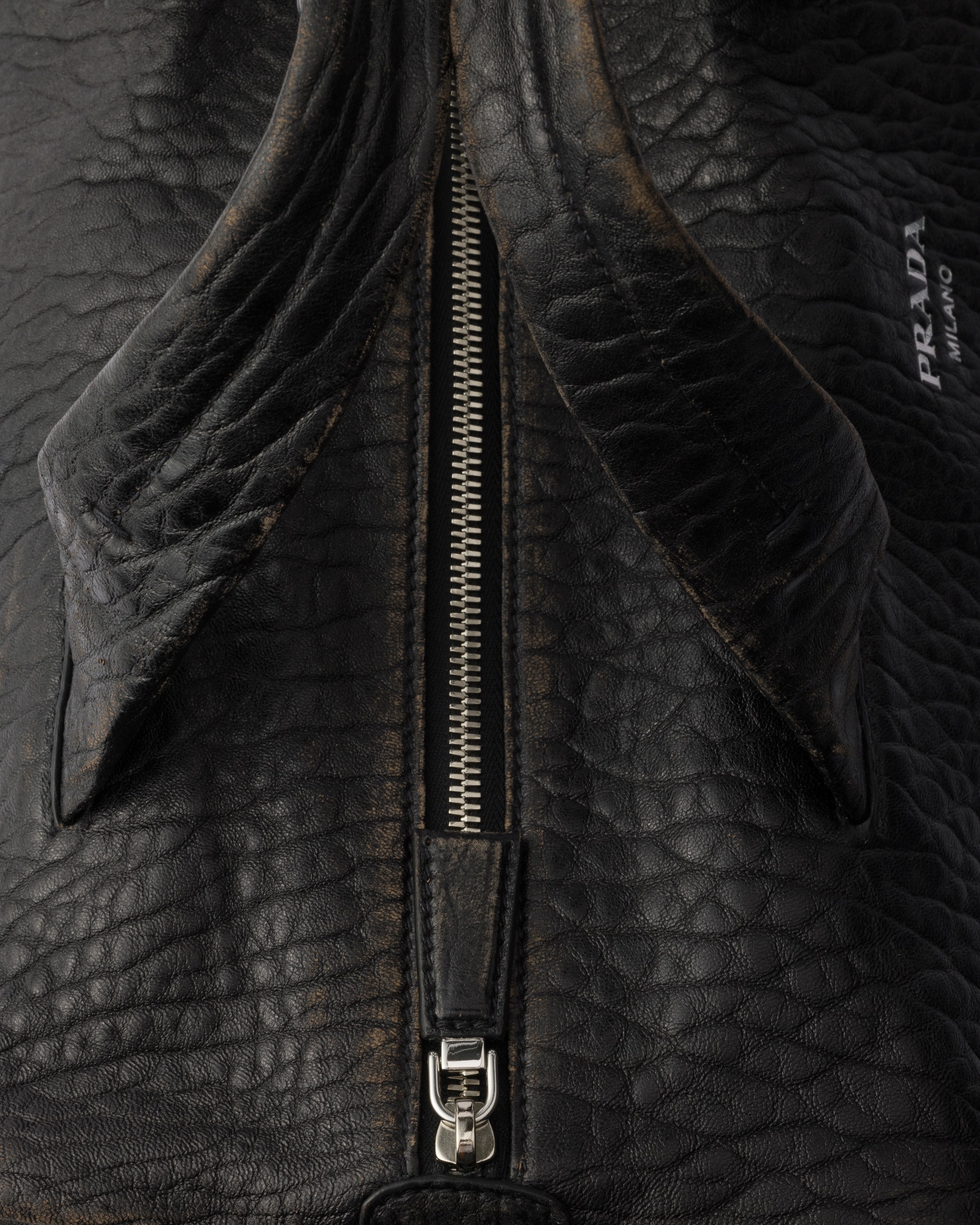 Nappa leather duffle bag - 5
