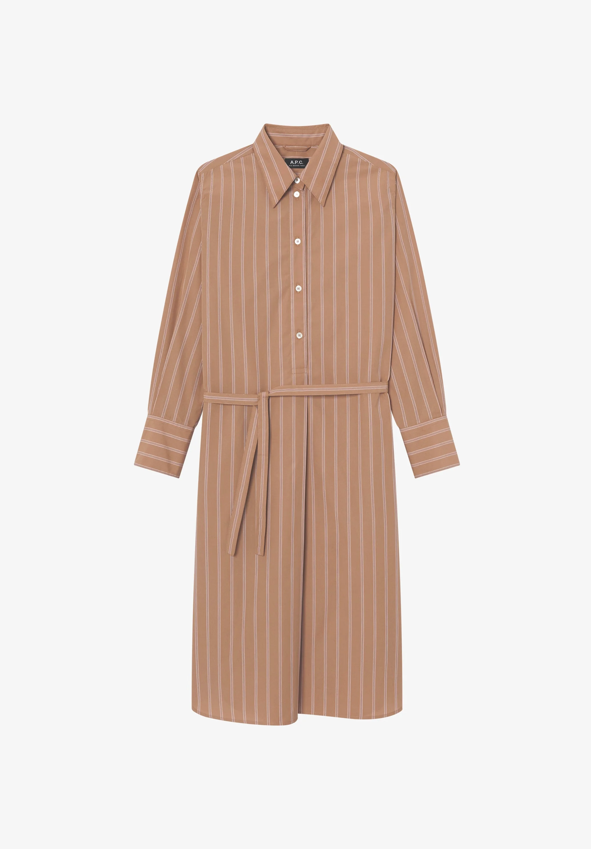 LONG SHIRT DRESS - 1