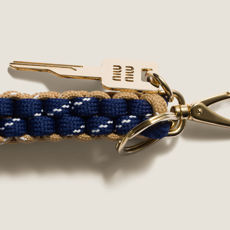 Miu Miu Cord keychain trick outlook