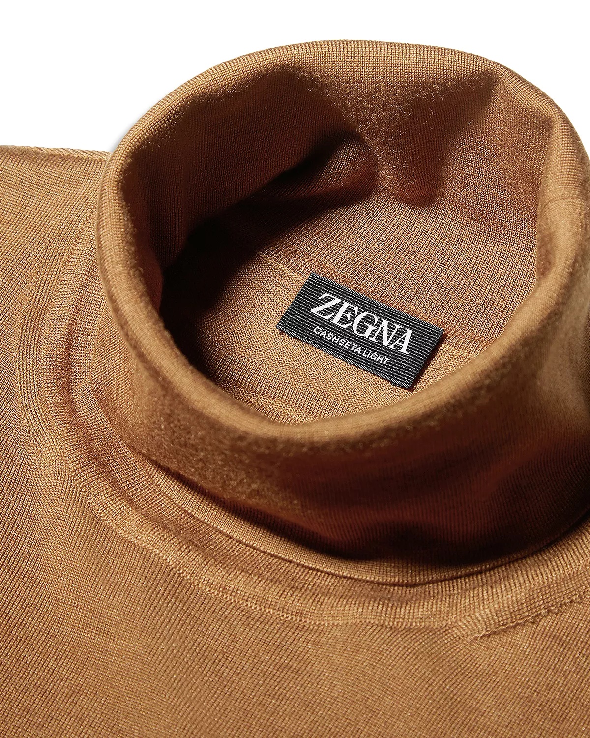 Vicuna Cashseta Light Turtleneck Sweater - 4